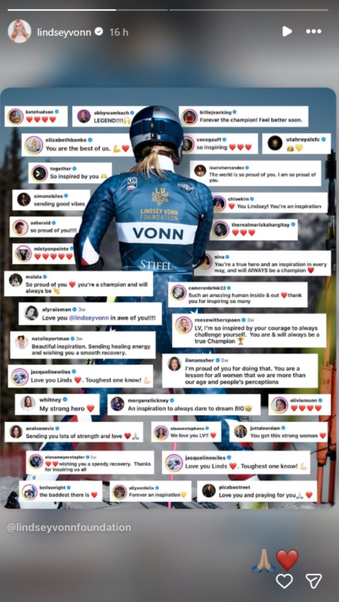 Overwhelmed with Love: Lindsey Vonn Humbled by Outpouring of Support After Olympic Crash