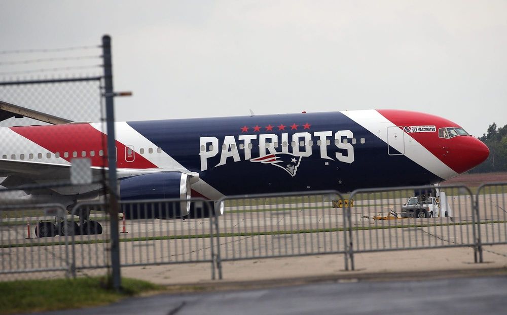 The New England Patriots plane arrived and the Pease Air National Guard Base was full of activity Thursday, Sept. 9, 2021. The U.S. Air Force Thunderbirds and other planes flew in, too, to get ready for the upcoming weekend of air shows in Portsmouth.

A66t9675