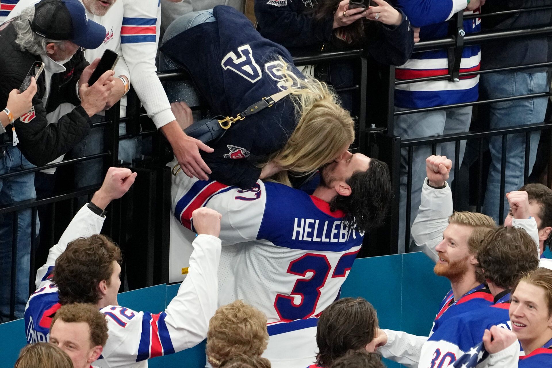 Connor Hellebuyck Defends Wife Against Online Attacks Following White House Visit