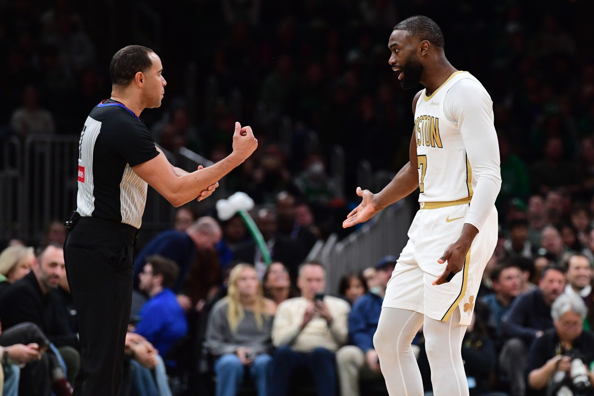 Jaylen Brown Ejected, Unleashes 7-Word Blast on Social Media After Frustrating Call