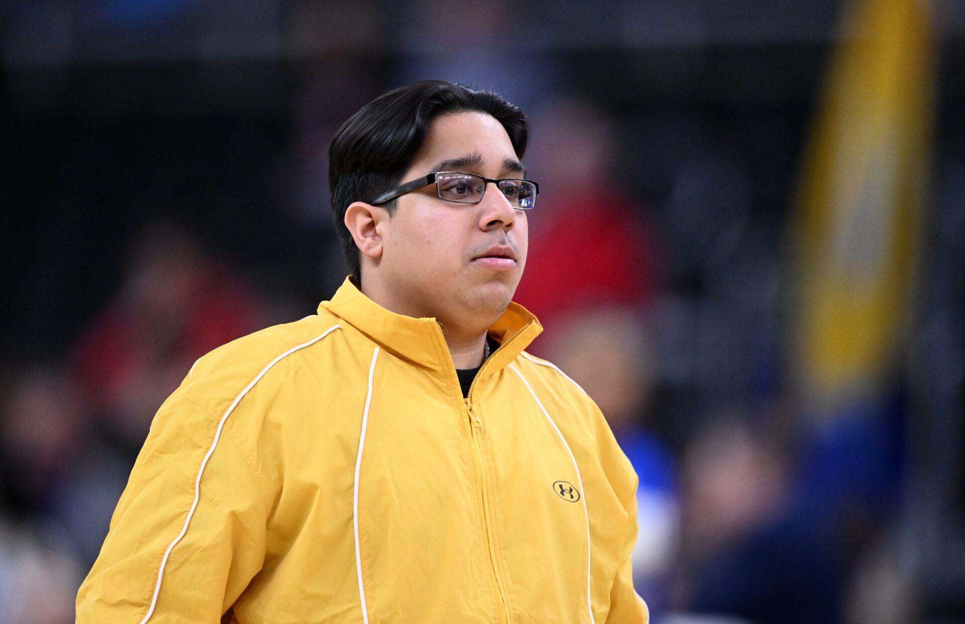 McNeese State Cowboys manager Amir Khan before a second round men’s NCAA Tournament game against the Purdue Boilermakers at Amica Mutual Pavilion.