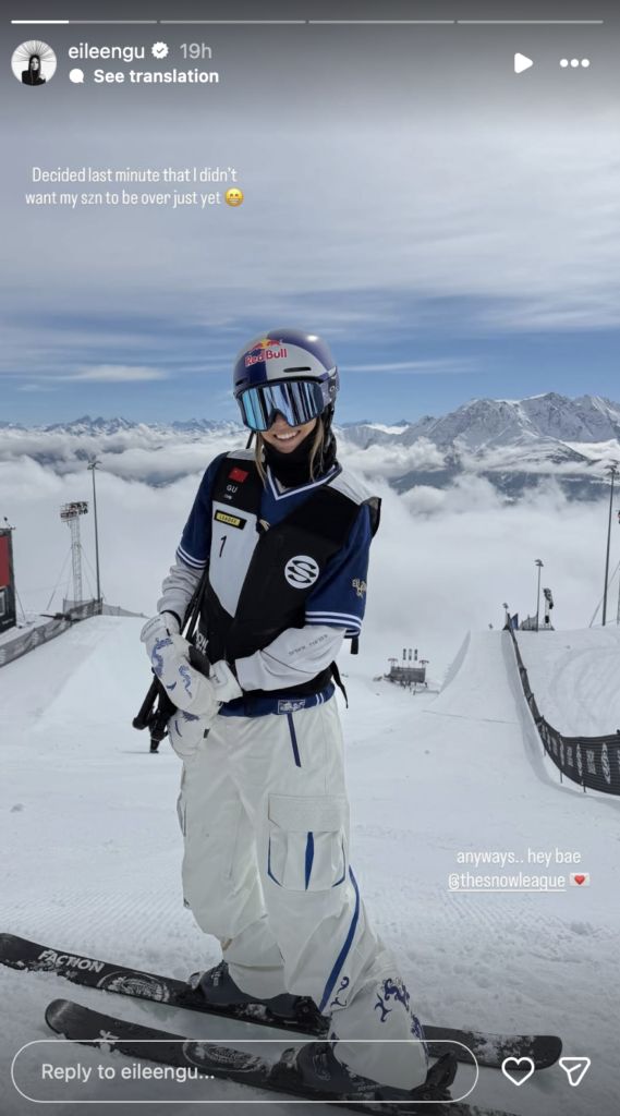 Eileen Gu makes a surprise announcement about her appearance after the Winter Olympics 