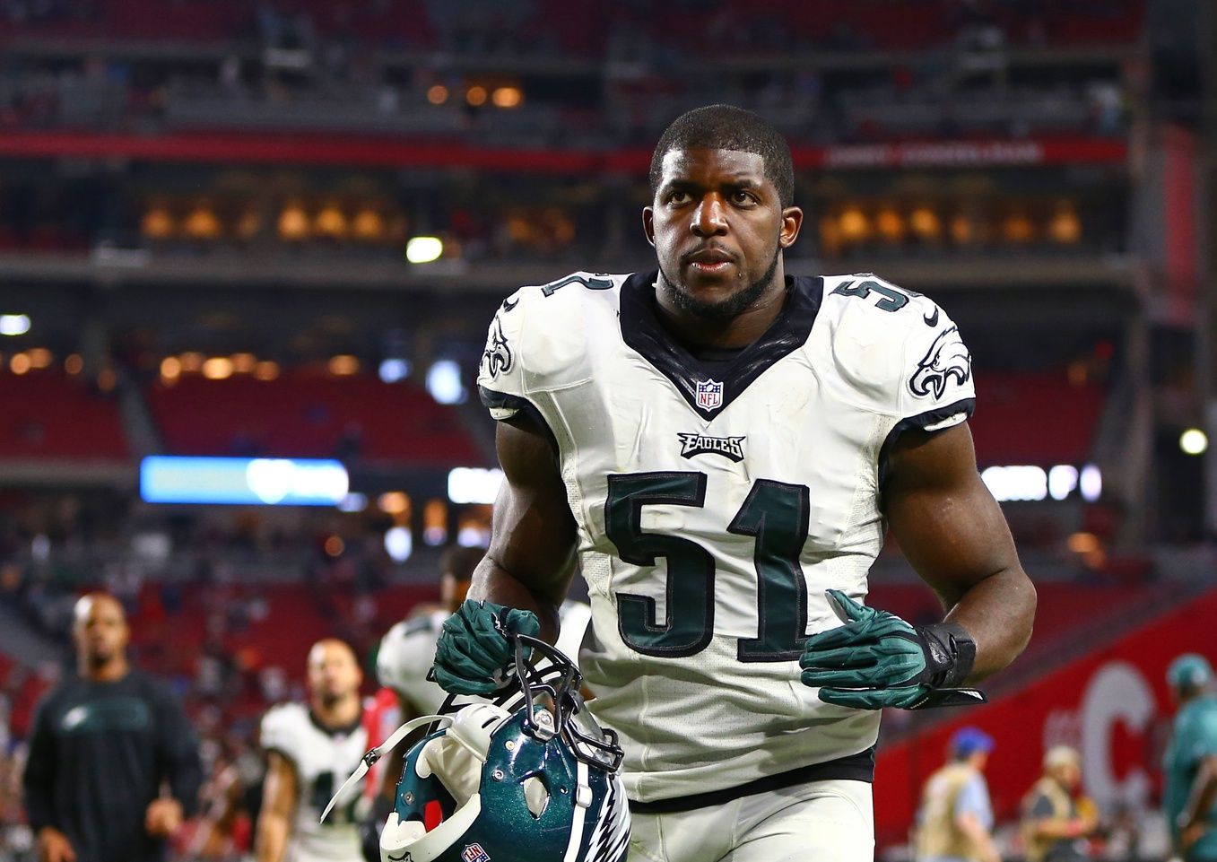 Former NFL linebacker Emmanuel Acho
Credit: Mark J. Rebilas-USA TODAY Sports
