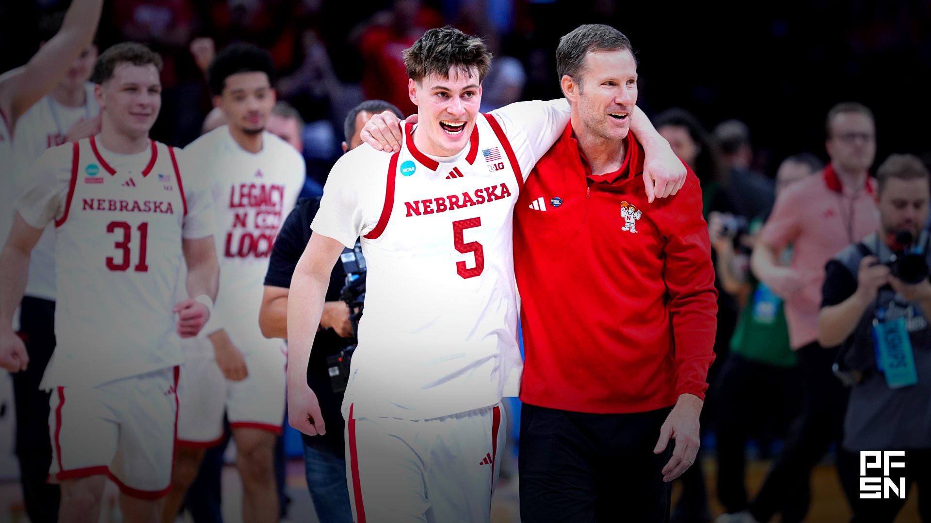 Nebraska Survives Tyler Tanner's Half-Court Heave to Reach First Sweet 16 in Program History