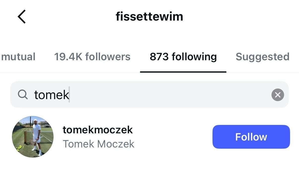 Screenshots from Instagram