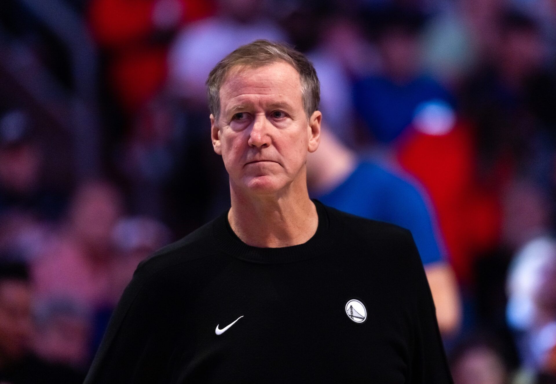 Golden State Warriors assistant coach Terry Stotts against the Phoenix Suns at Mortgage Matchup Center.