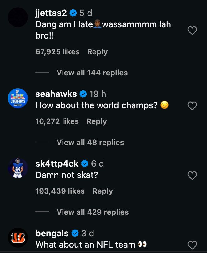 Instagram Post of Jonah Gilmore