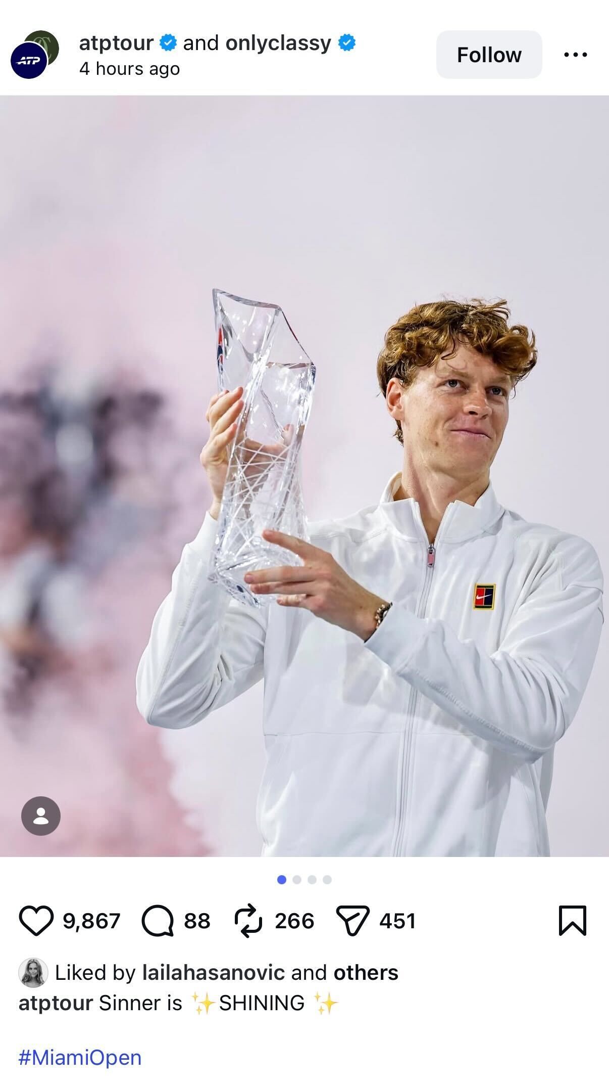 ATP Tour on Instagram