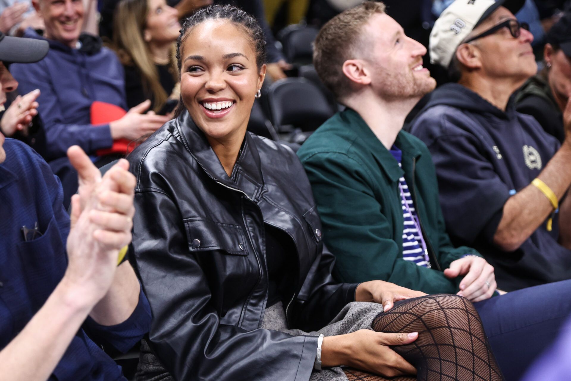Unrivaled Co-founder Napheesa Collier at Barclay's Center.