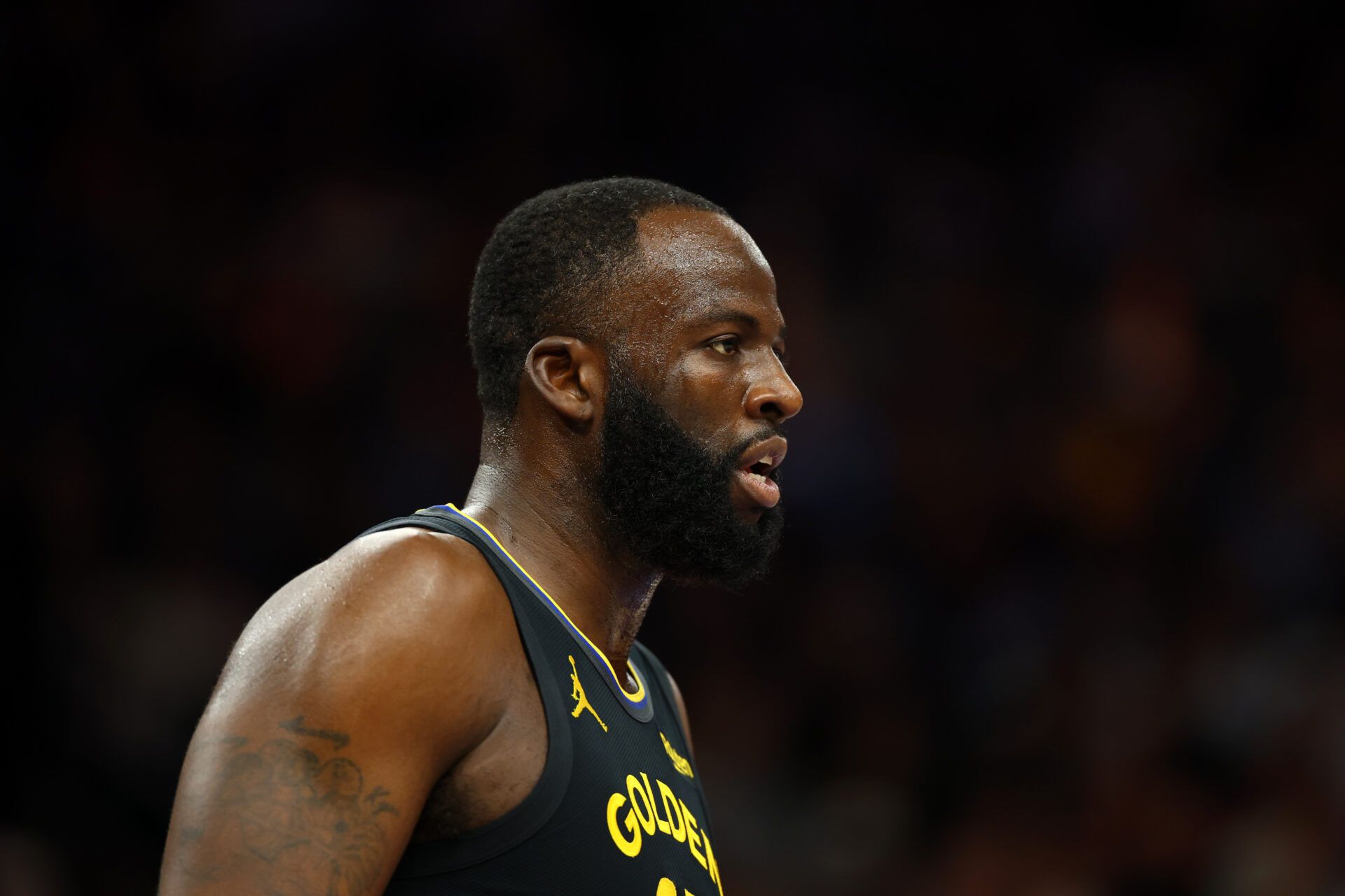 Golden State Warriors forward Draymond Green (23) against the Phoenix Suns at Mortgage Matchup Center.
