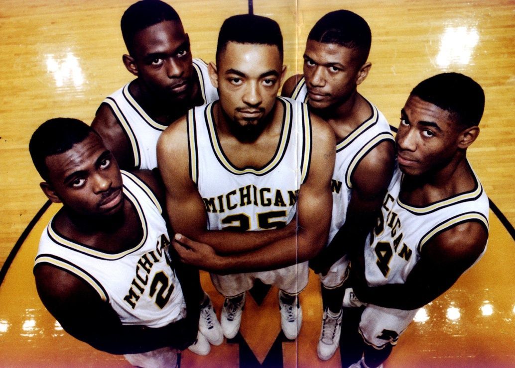 Ray Jackson, Chris Webber, Juwan Howard, Jalen Rose and Jimmy King. The Fab Five



Fab Five