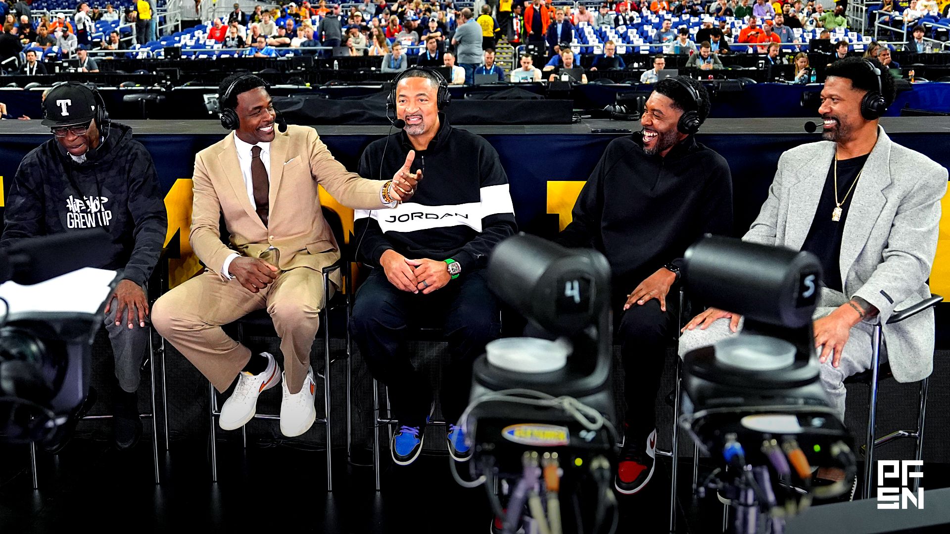 Fab Five Reunion Fuels Michigan’s Final Four Run: Jalen Rose Celebrates with Three Words