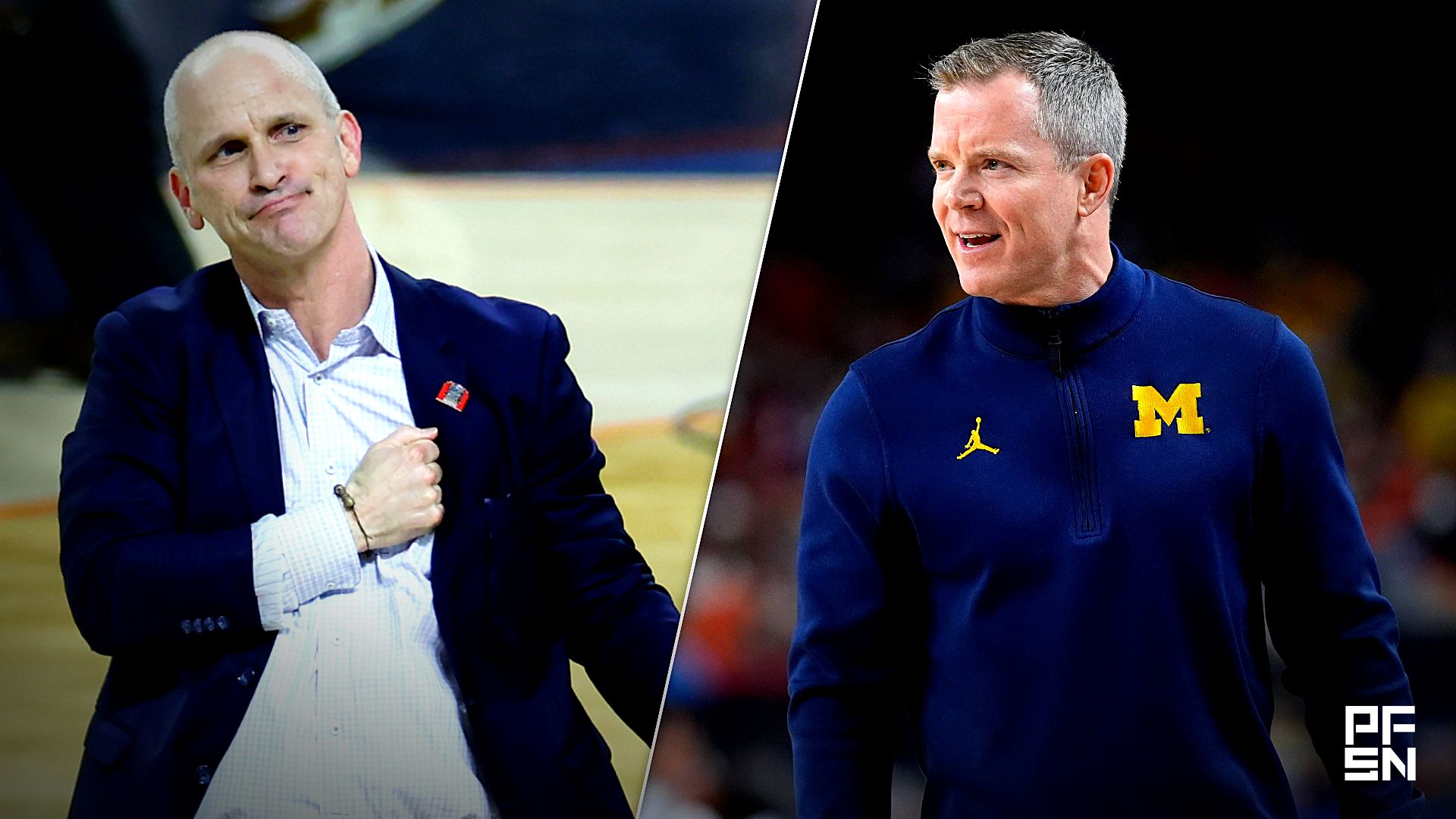 UConn’s Dan Hurley, Michigan’s Dusty May Floated As Potential HC Targets for North Carolina