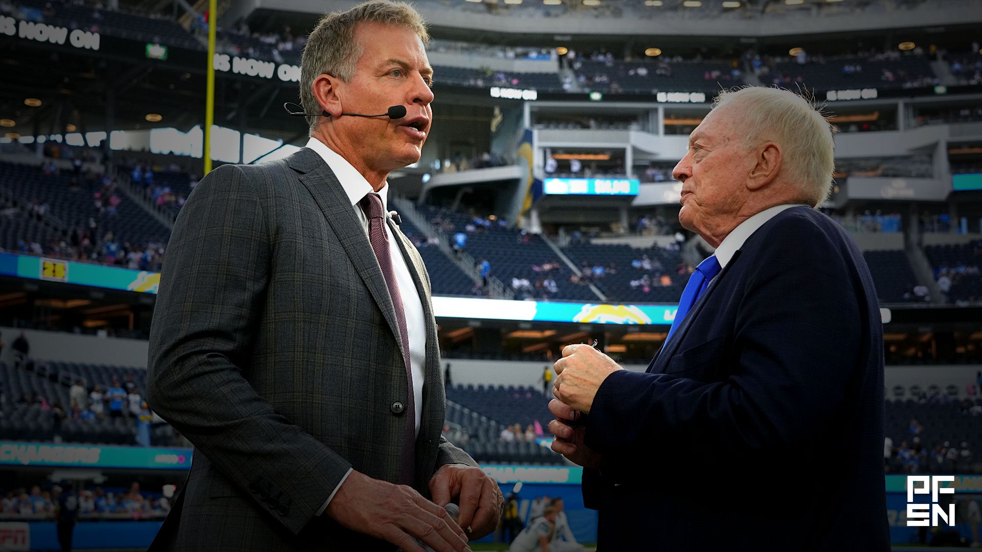 Stephen A. Smith Blasts Jerry Jones for Passing Up Troy Aikman’s Expertise