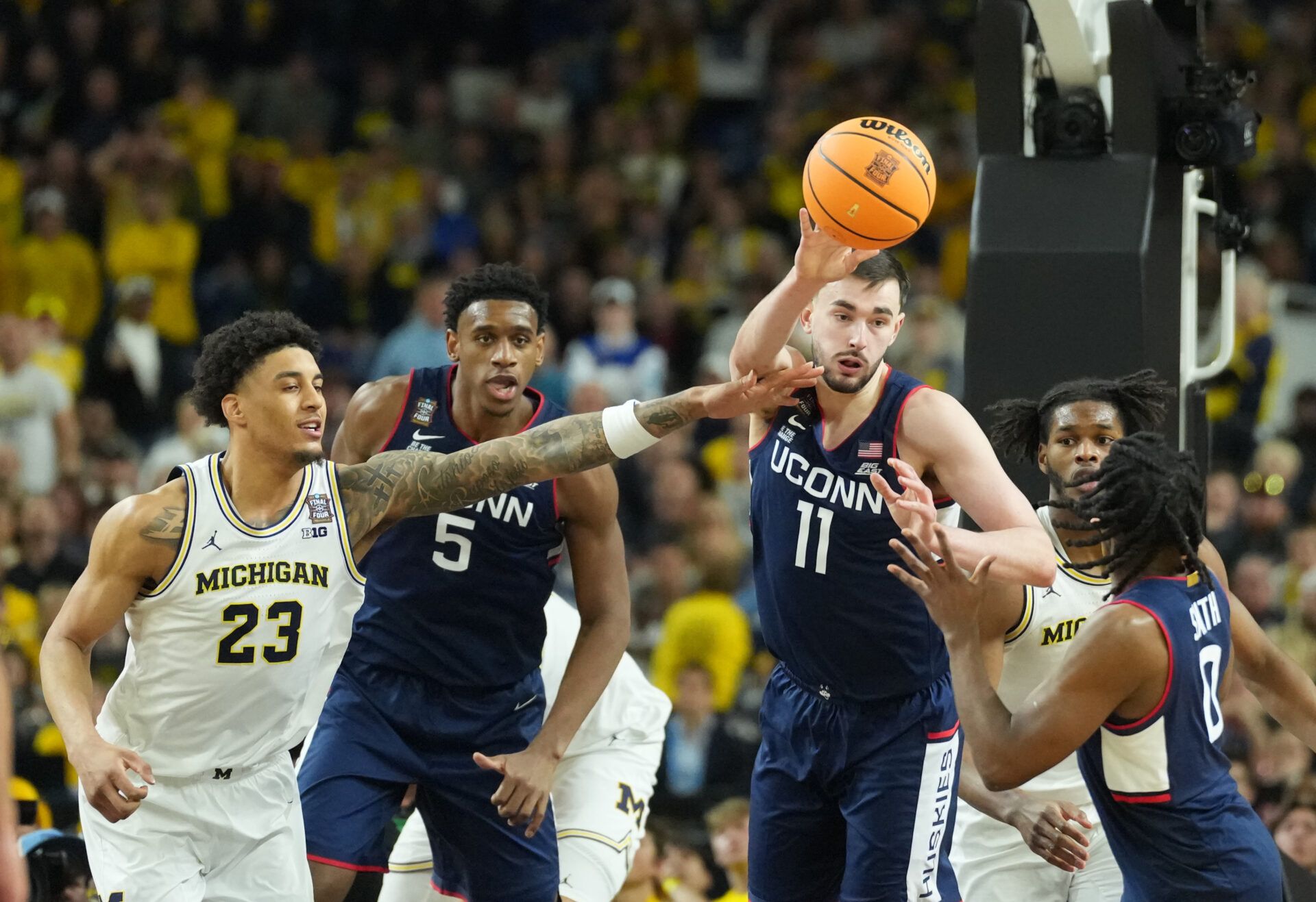 Officiating Is Very Poor' — Controversy Erupts Over 'Ridiculous' Foul  Disparity in UConn-Michigan National Title Game