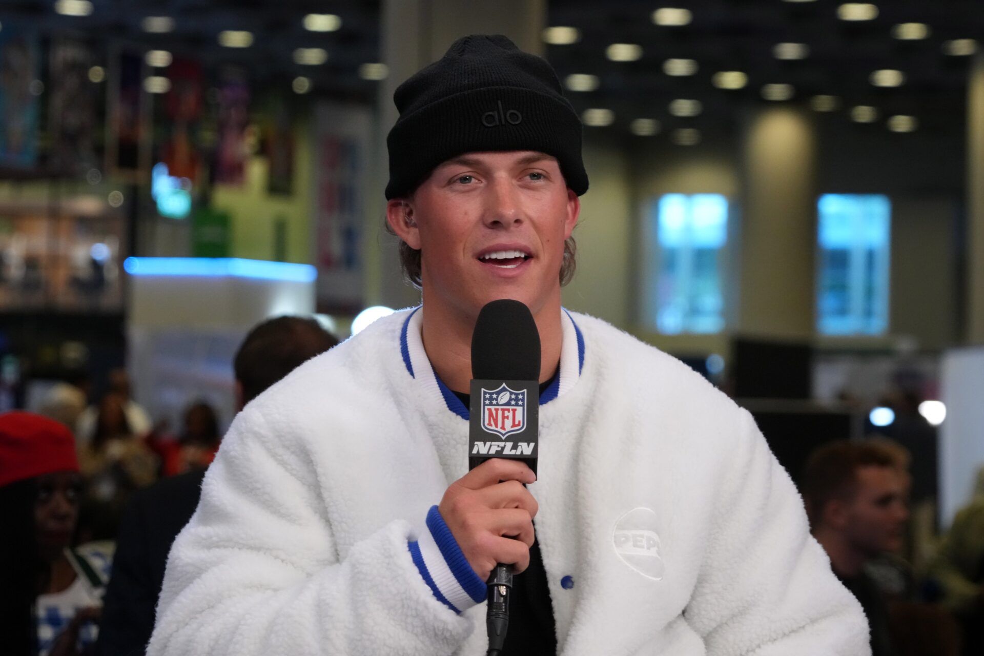 New York Giants quarterback Jaxson Dart
Credit: Kirby Lee-Imagn Images