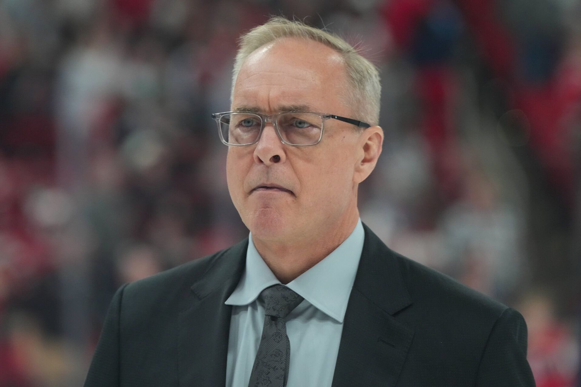 Florida Panthers head coach Paul Maurice at Lenovo Center.