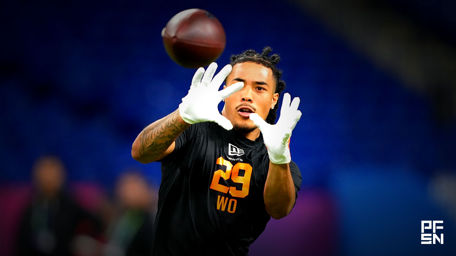 Commanders Predicted to Draft 17-TD 'Versatile Weapon' at No. 7 Pick, and It's Not Jeremiyah Love