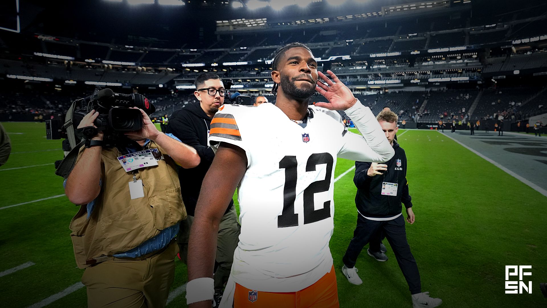 <p>Cleveland Browns fans are famous for their unwavering dedication and the sheer desperation that comes with decades of searching for a franchise savior. That passion often leads to bold, enthusiastic declarations, but one local sports radio personality has recently raised the stakes by tying his own skin to the hypothetical future of a young quarterback.</p>

<h2>What Would It Take for Nick Pedone to Get a Shedeur Sanders Tattoo?</h2>

<p>The premise starts with a viral social media trend that blends sports memorabilia with permanent body art. Across platforms like TikTok, dedicated fans are interacting with their favorite athletes in an unconventional way: having the athlete sign a part of their body with a marker and then immediately heading to a tattoo parlor to have that signature permanently inked.</p>

<p>It is an extreme display of fandom, and one that Nick Pedone, a prominent voice covering the Browns for <a href=