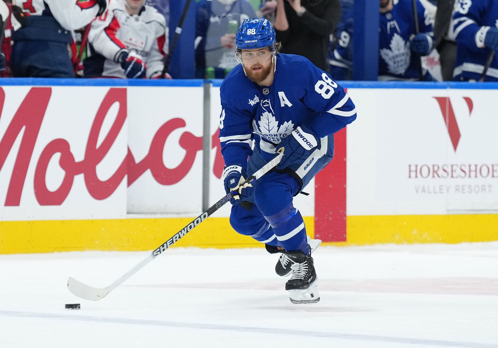 Toronto Maple Leafs right wing William Nylander (88) at Scotiabank Arena.