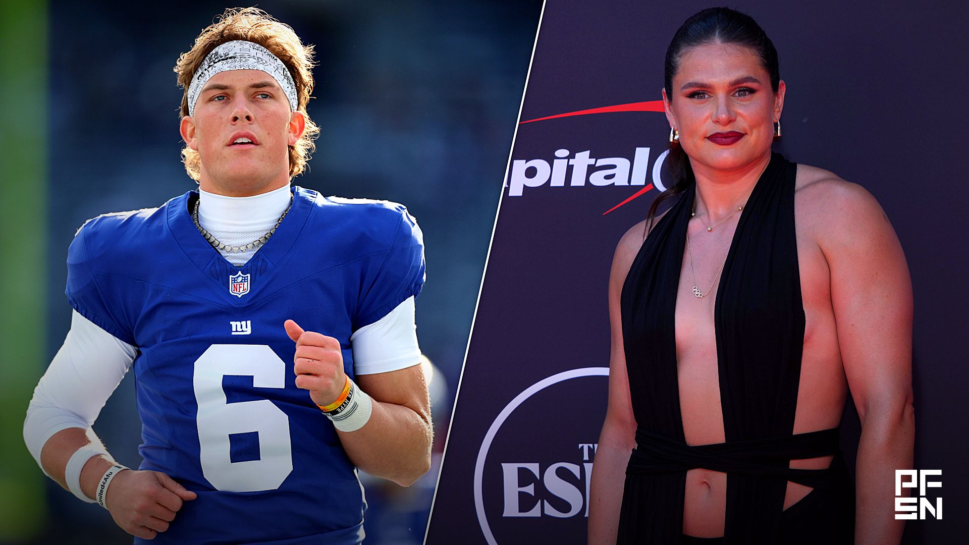 Olympic Star Ilona Maher Details How She Hilariously Humbled Giants QB Jaxson Dart at Cam Skattebo's Party