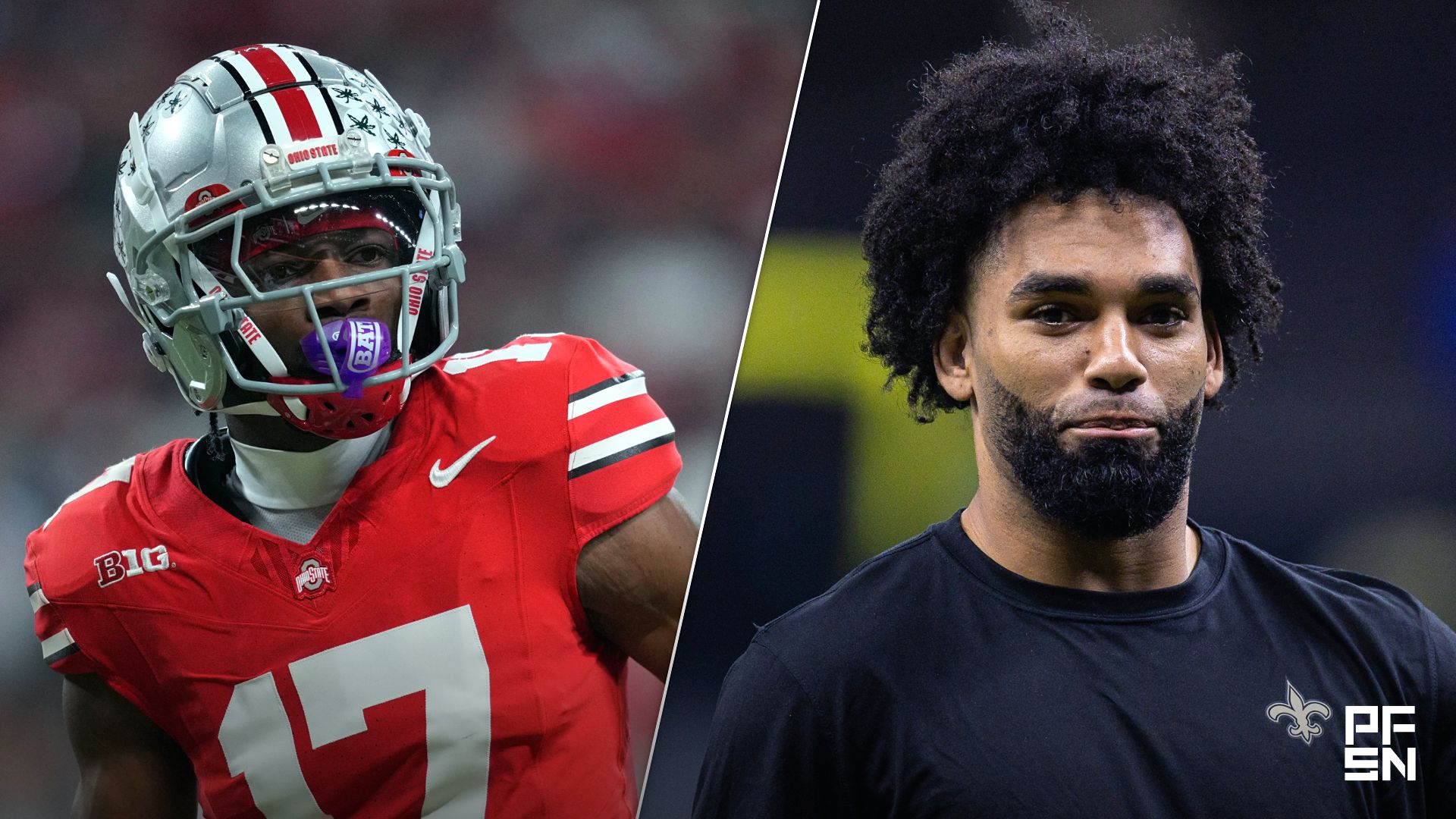 Saints Projected To Land 14-TD ‘True Outside Receiver’ in 2026 NFL Draft To Complement Chris Olave