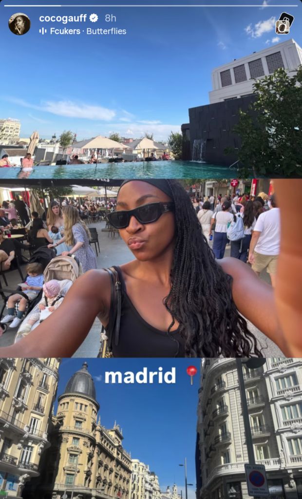 Coco Gauff on Instagram