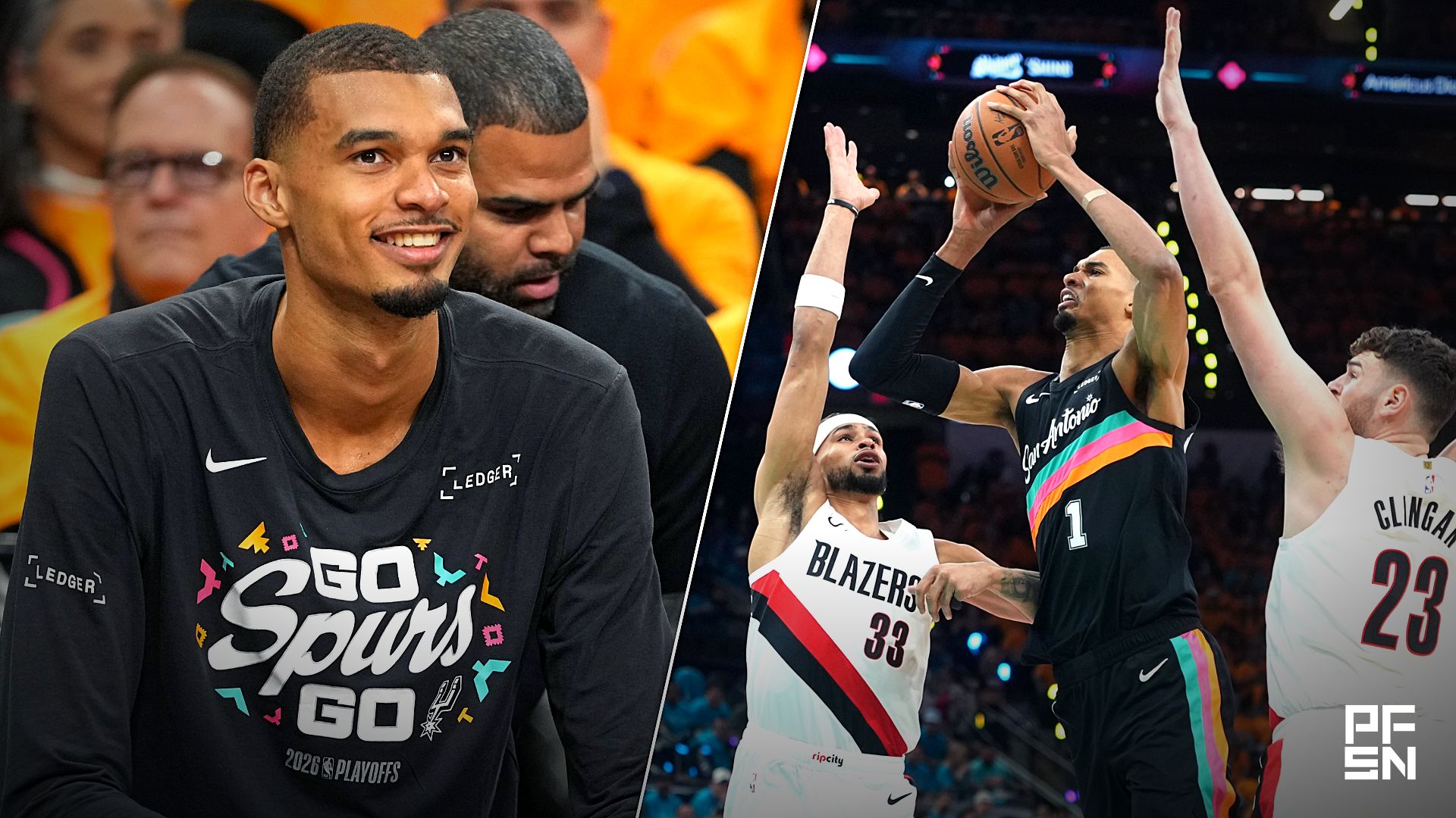 'Wemby Is Ridiculous' -- Caitlin Clark, NBA World React as Victor Wembanyama Sets Multiple Records in 'Unfair' Playoff Debut