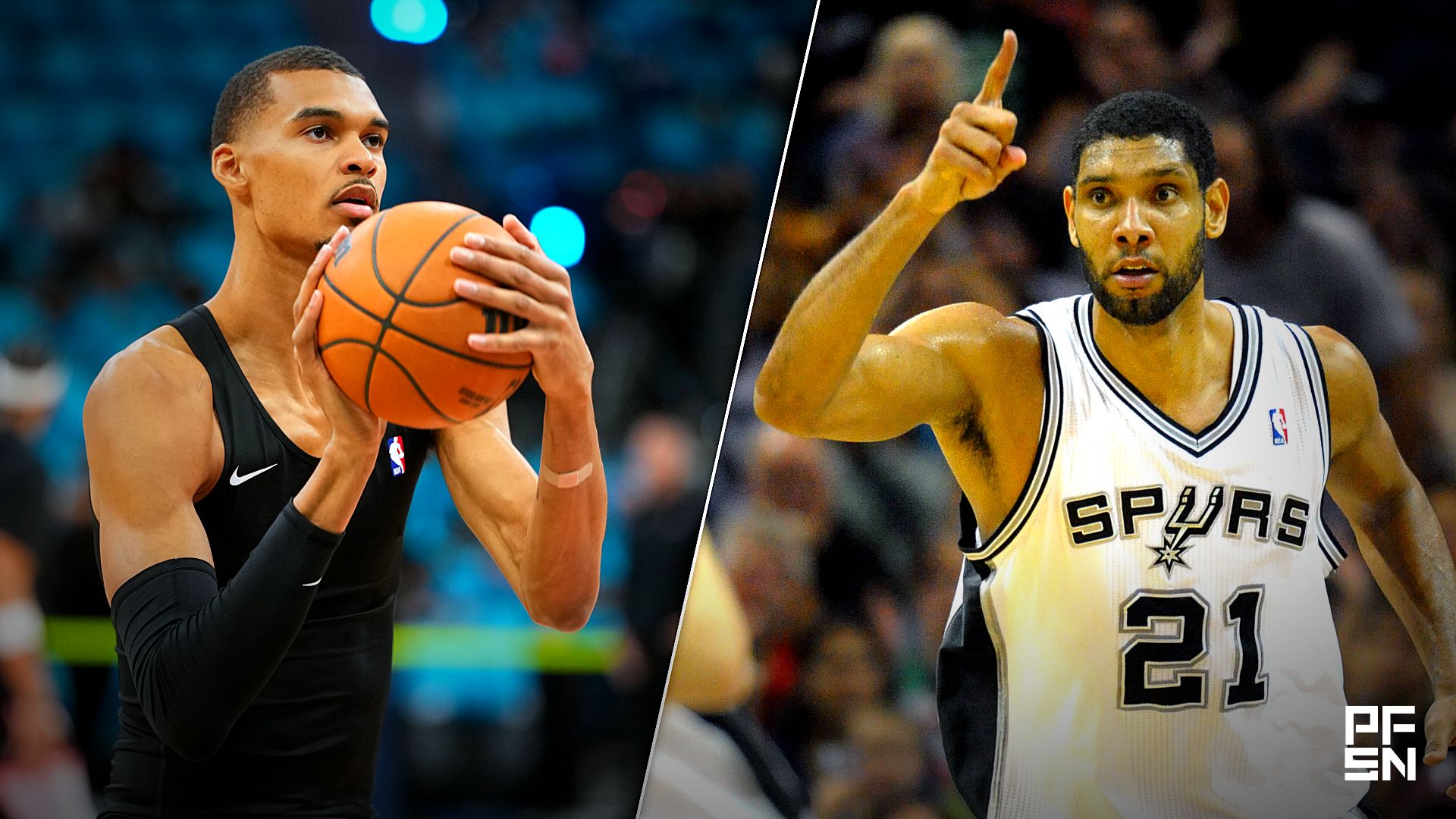 Collage featuring NBA: Playoffs-Portland Trail Blazers at San Antonio Spurs and NBA: Phoenix Suns at San Antonio Spurs.
Scott Wachter-Imagn Images / US PRESSWIRE