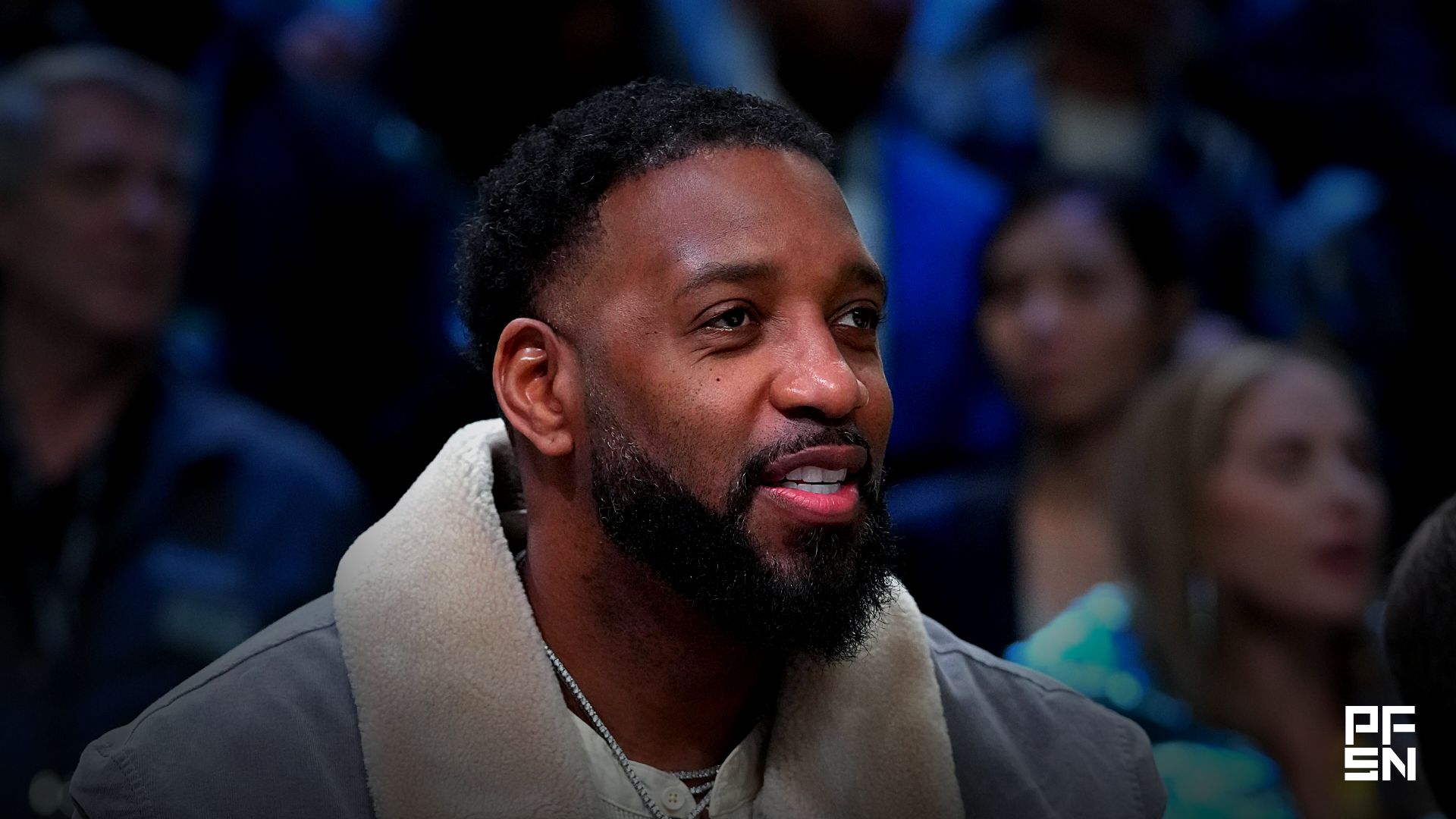 Tracy McGrady attends the 3-Point Contest during the 2023 All Star Saturday Night at Vivint Arena.