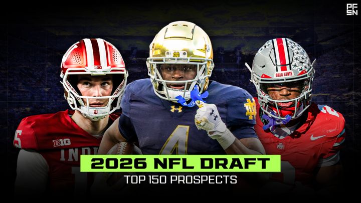 Jacob Infante's Top 150 Prospects in the 2026 NFL Draft