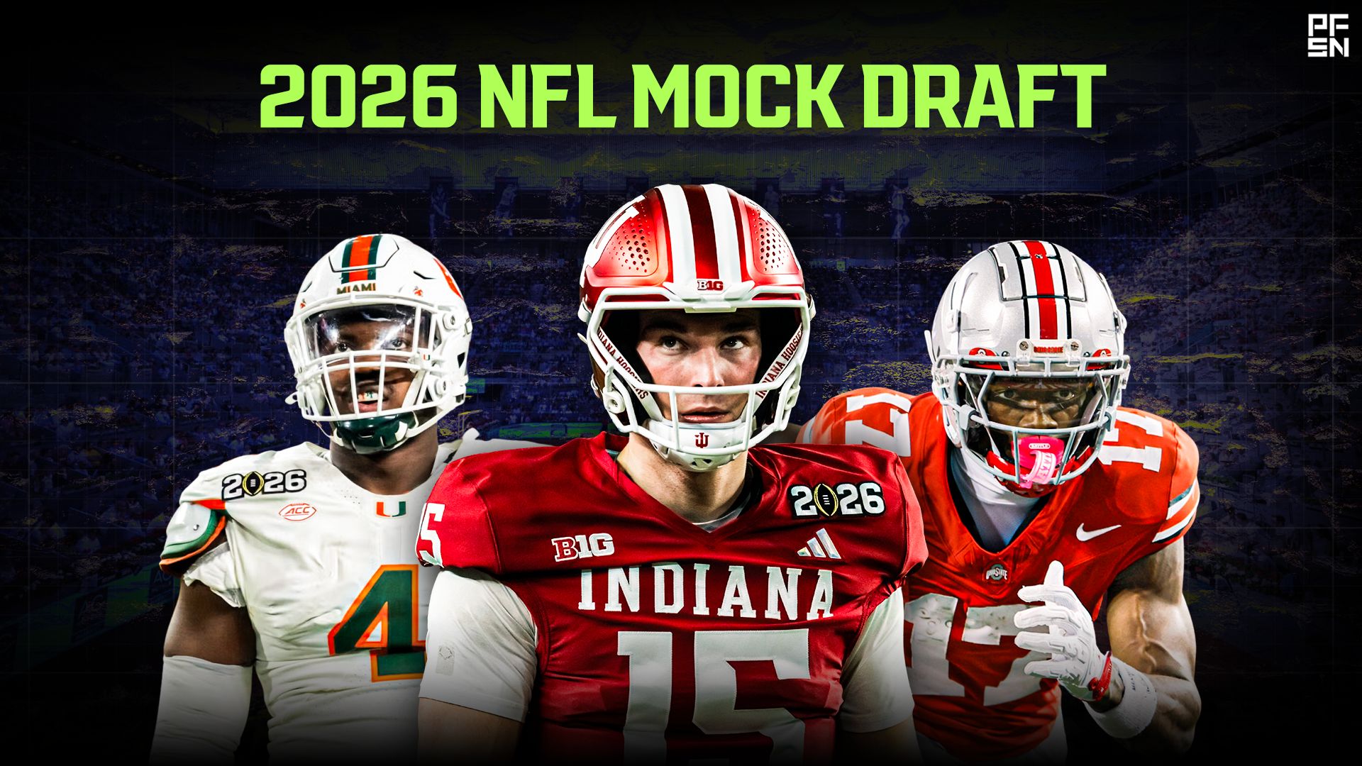 Cummings' 7-Round 2026 NFL Mock Draft: Arvell Reese Takes on NFC East, Contender Trades Up for Carnell Tate