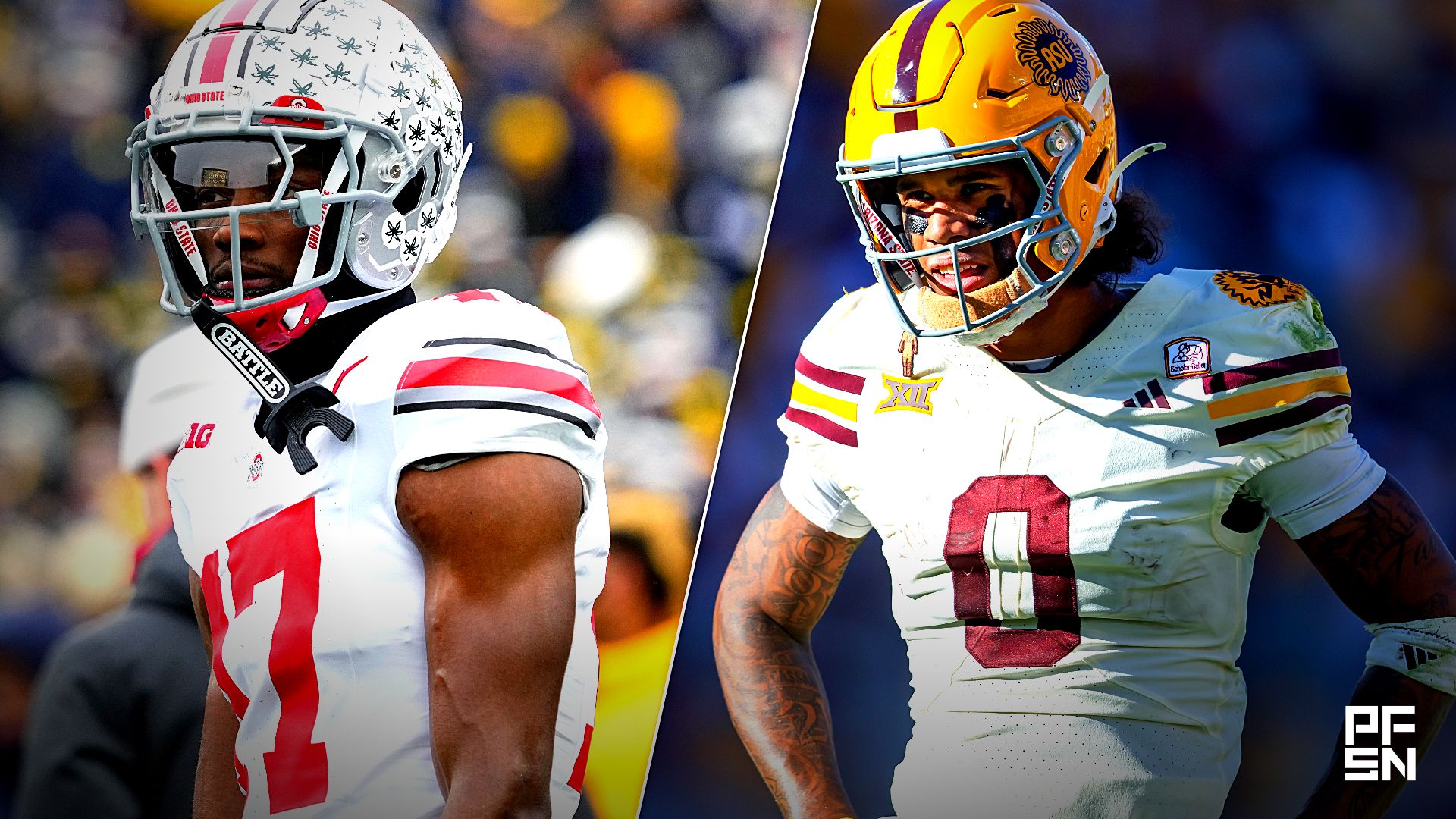 ‘Unbelievably Talented’ -- NFL Insider ‘Not So Sure’ Carnell Tate Will Be Drafted Before Jordyn Tyson