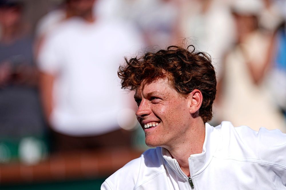 Jannik Sinner defeated Daniil Medvedev 7-6(6), 7-6(4) to win the BNP Paribas Open final at the Indian Wells Tennis Garden in Indian Wells, Calif., on Sunday, March 15, 2026.