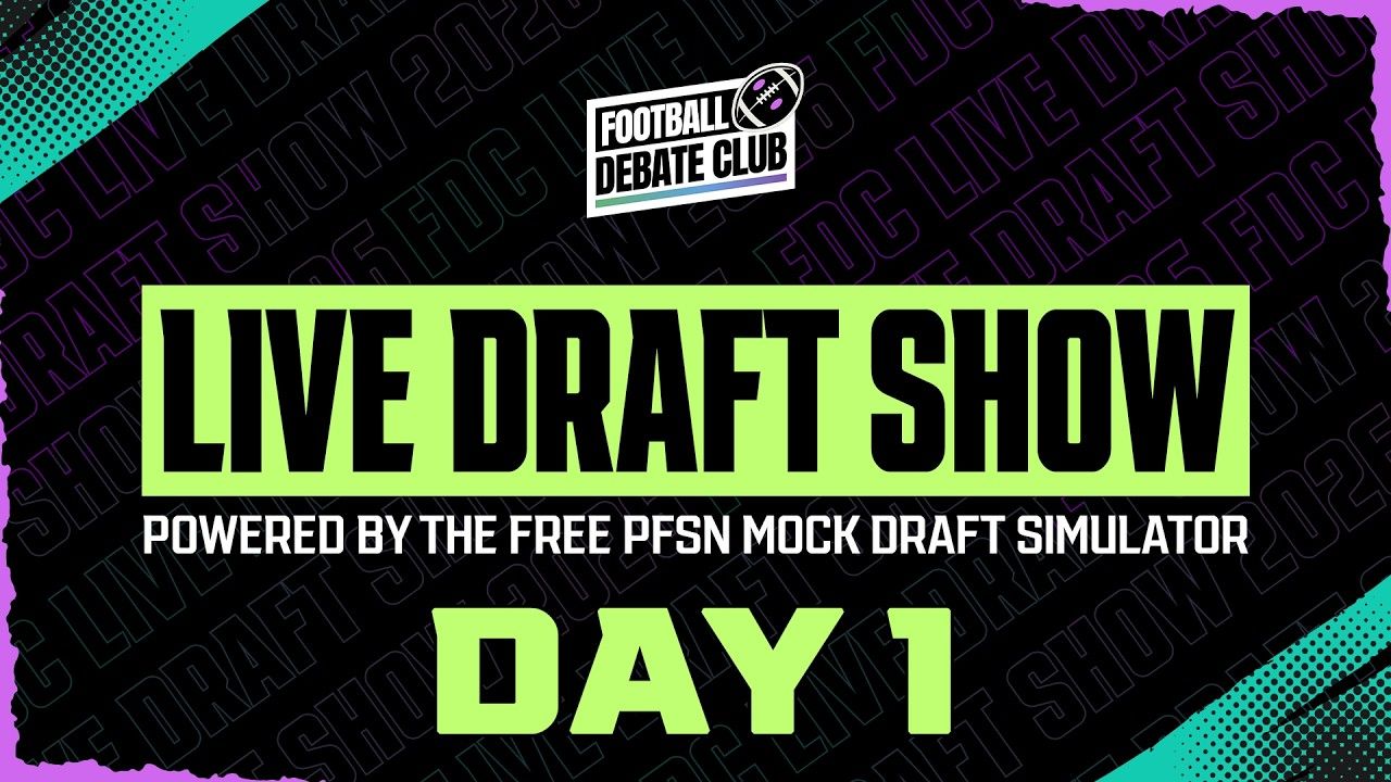 WATCH: 2026 NFL Draft Livestream, Reaction, Grades, More From PFSN's Football Debate Club