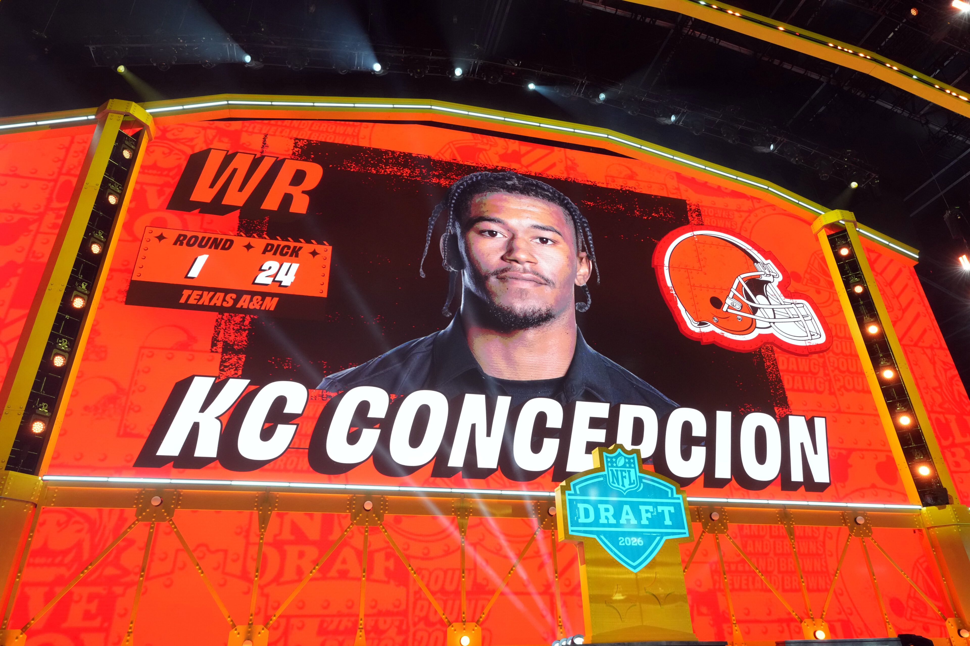 2026 NFL Draft: Browns Drafting KC Concepcion May Make Him a Stash-Only ...