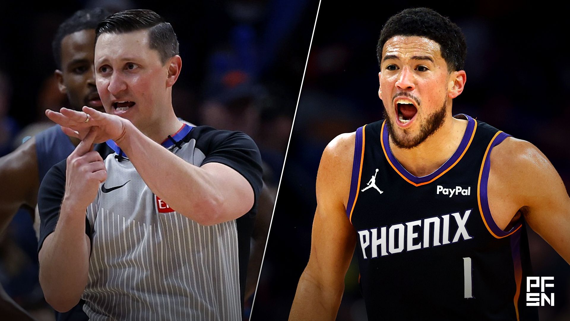 'Start Fining the Refs' -- NBA World Reacts to Devin Booker's Punishment for Scathing Critique of Suns-Thunder Game 2 Officiating