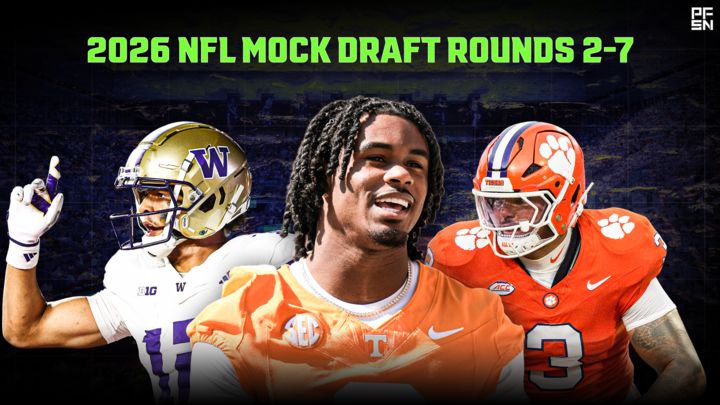 2026 NFL Mock Draft: Picking Rounds 2-7 After Day 1 Selections