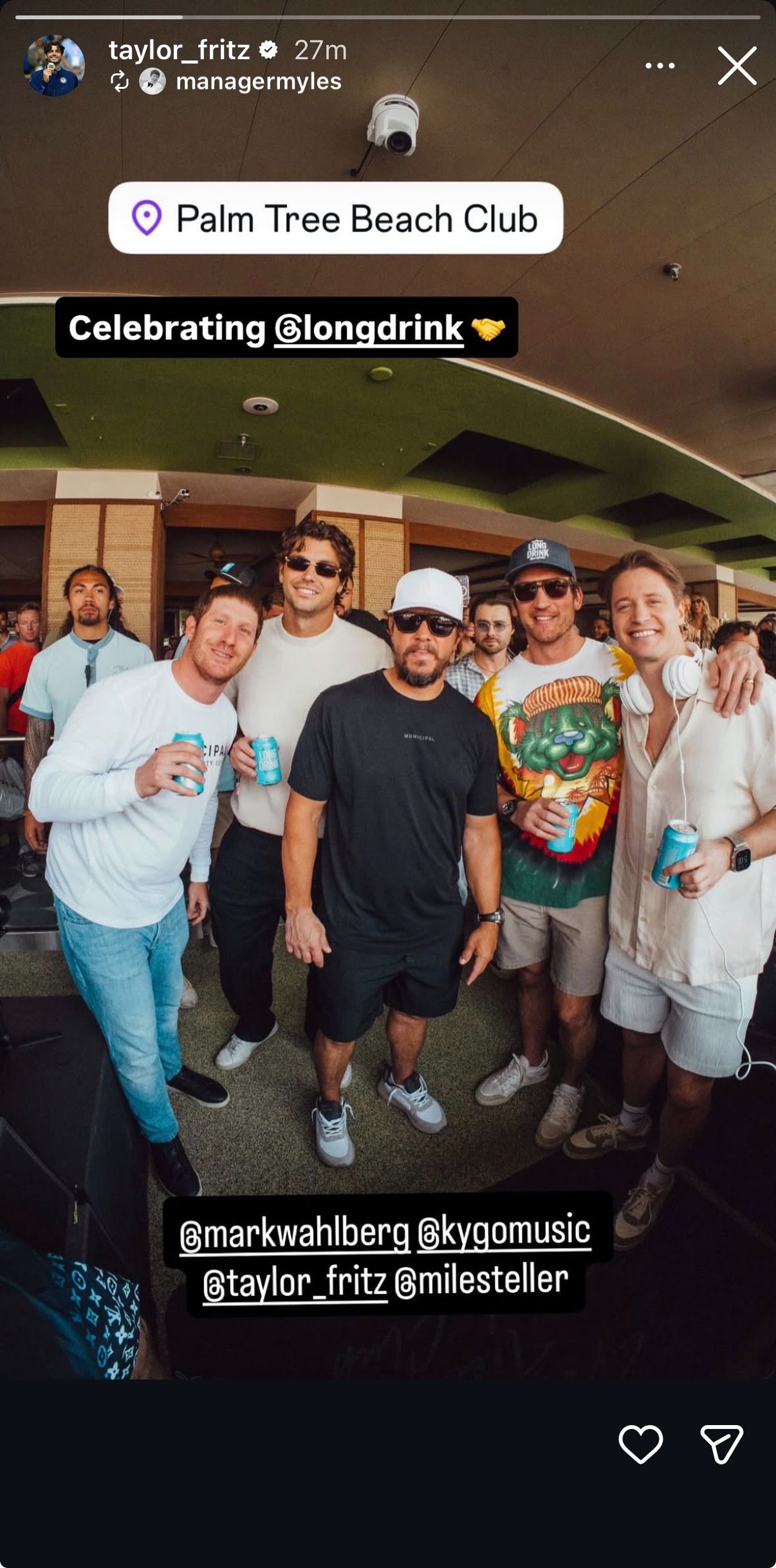 Taylor Fritz on Instagram