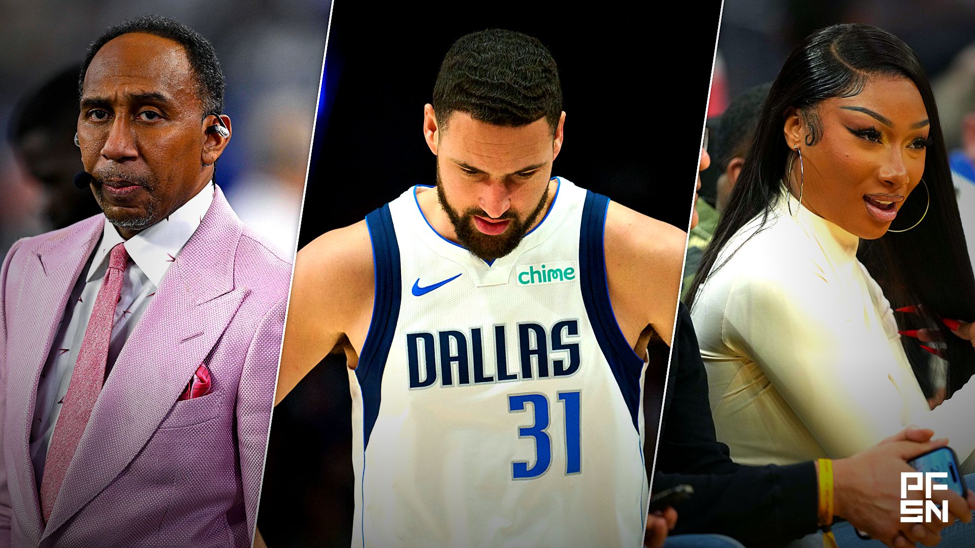 Collage featuring NFL: Arizona Cardinals at Dallas Cowboys, NBA: Dallas Mavericks at Portland Trail Blazers, and NBA: Dallas Mavericks at Golden State Warriors.
Jerome Miron-Imagn Images / Troy Wayrynen-Imagn Images / Darren Yamashita-Imagn Images