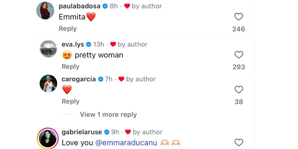 Screen grab of players' reactions