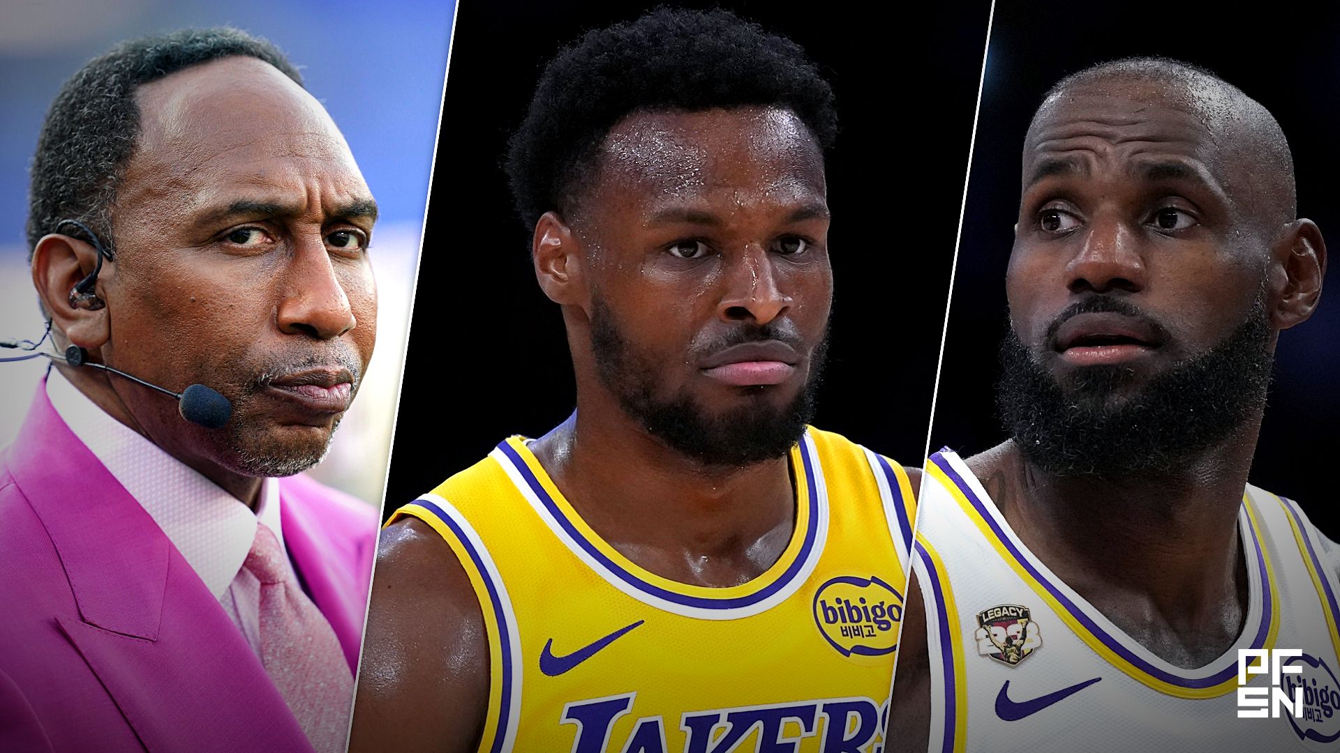 'He Still Talking About This?' -- NBA World Rips Stephen A. Smith for Milking LeBron James Confrontation Over Bronny