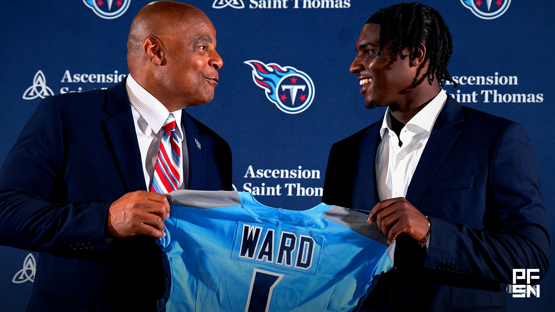 ‘It Was a Big Decision’ — NFL Legend Warren Moon Reveals Why He Let Titans QB Cam Ward to Wear His Retired No. 1
