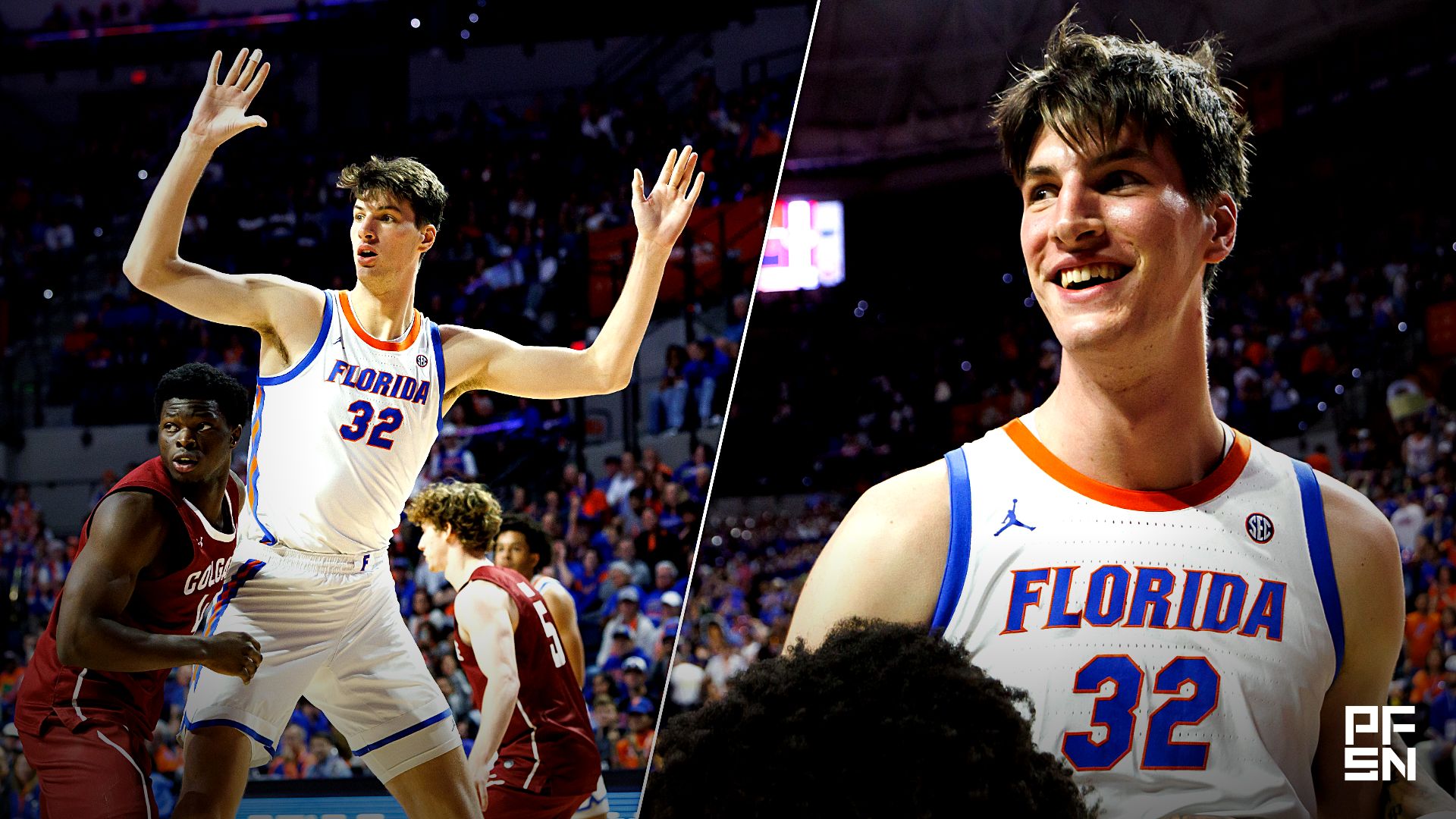 ‘Most Fascinating Transfer Get in the Country’ — CBB World Reacts as 7’9” Center Olivier Rioux Leaves Florida for New Team