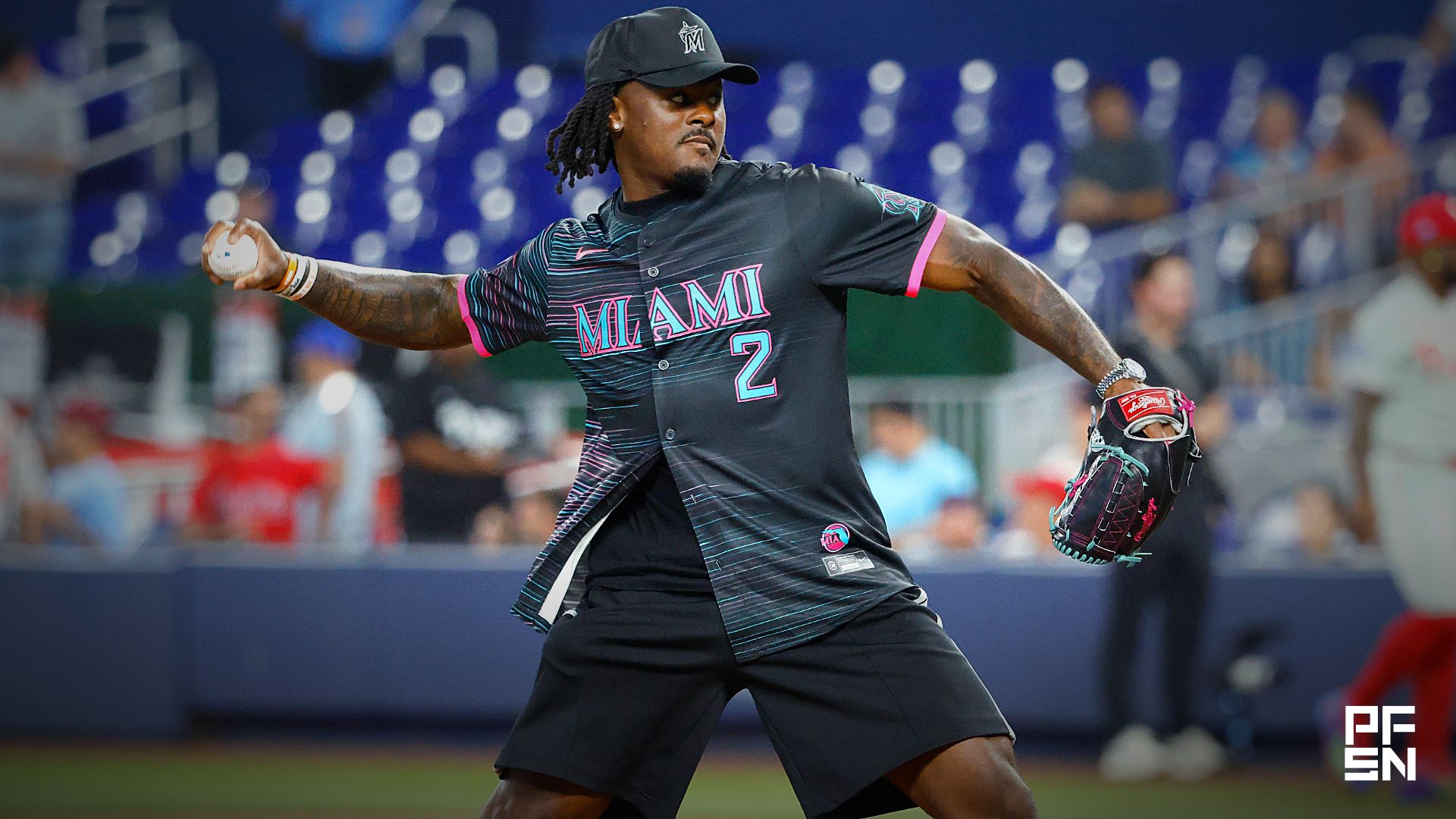 ‘Oh My God’ — NFL World Reacts As Dolphins QB Malik Willis’ ‘Horrendous’ First Pitch Causes Panic