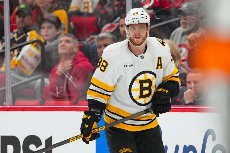 Boston Bruins right wing David Pastrnak (88) at Lenovo Center.
