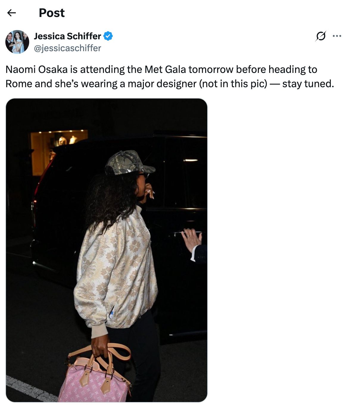 Naomi Osaka Lands in New York