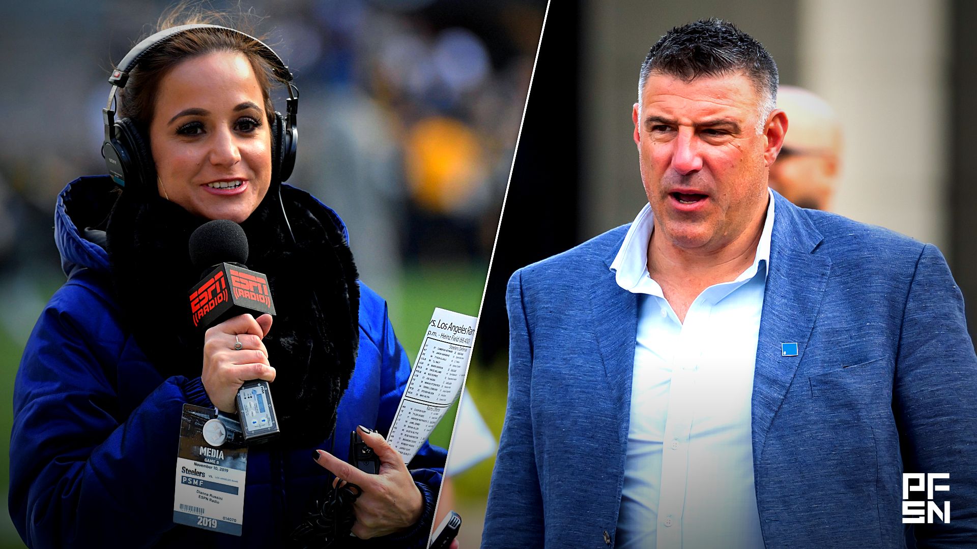 'Make This Go Away' -- NFL Analyst Explains How Mike Vrabel Can Prevent Dianna Russini Scandal From Getting 'Worse'