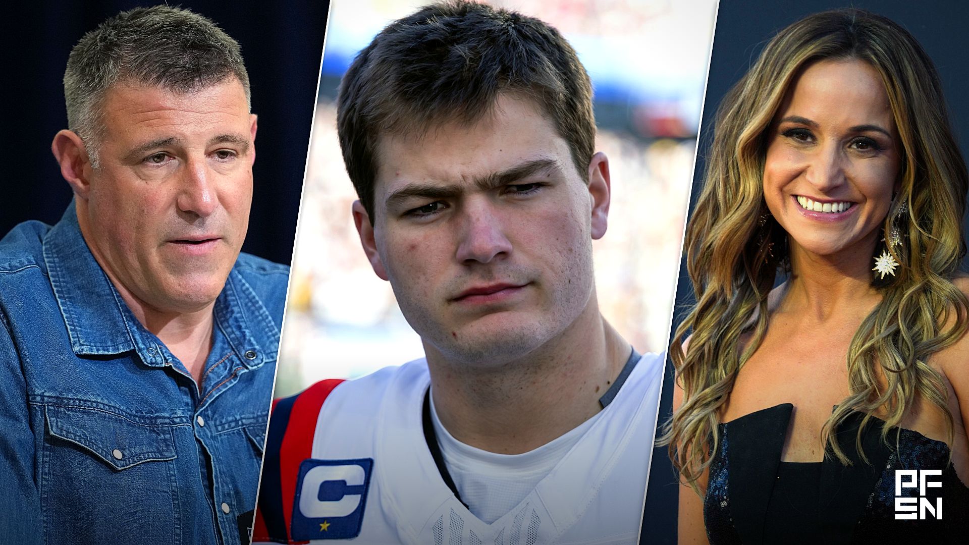 ‘He's a Great Human Being’ -- Drake Maye Doubles Down on Mike Vrabel Support Amid Dianna Russini Scandal