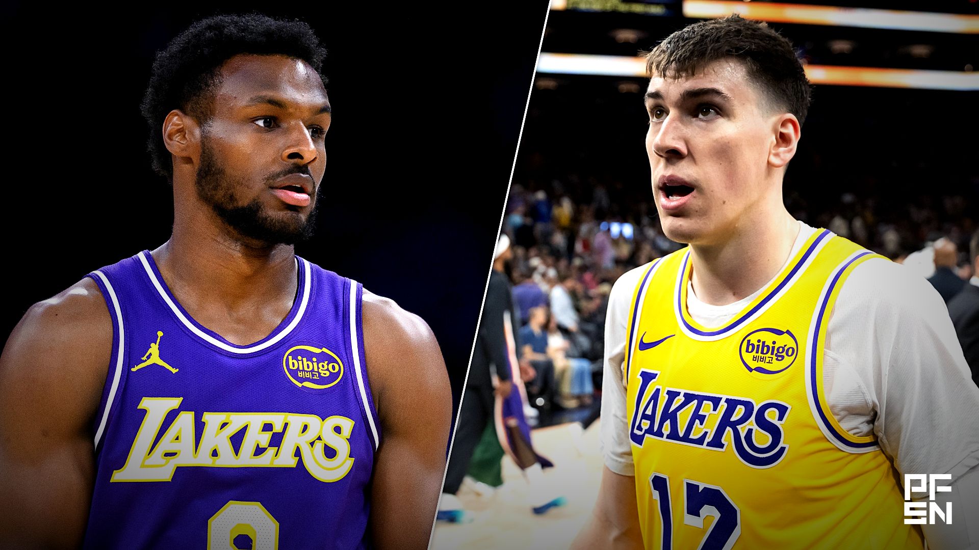 'Single Worst Player This Postseason' -- NBA World Flames Lakers' Jake LaRavia, Calls for Bronny James to Replace Him